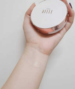 디어벨르 크림쿠션 DEAR BELLE CREAM COUSION — 4점을 준 리뷰어가 2020년 8월 올린 사용 사진
