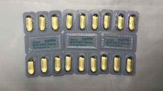 JW중외제약 마이코드 알티지 오메가3 1000 mg — 4점을 준 리뷰어가 2020년 7월 올린 사용 사진