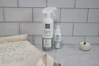 SP9 스프레이형 프리미엄 살균소독제 500ml+100ml — 5점을 준 리뷰어가 2020년 11월 올린 사용 사진