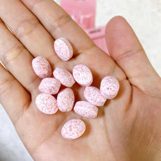 입 냄새 완화에 도움을 주는 에티켓 캔디 복숭아맛 앳캔디 — 5점을 준 리뷰어가 2020년 12월 올린 사용 사진