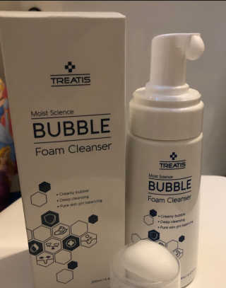 트리티스 [TREATIS] Bubble Foam Cleanser 200ml — 4.5점을 준 리뷰어가 2020년 10월 올린 사용 사진