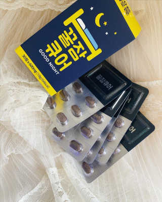 조은약초 꿀잠큐어 제주 감태추출물 감태정 600mg — 5점을 준 리뷰어가 2020년 5월 올린 사용 사진