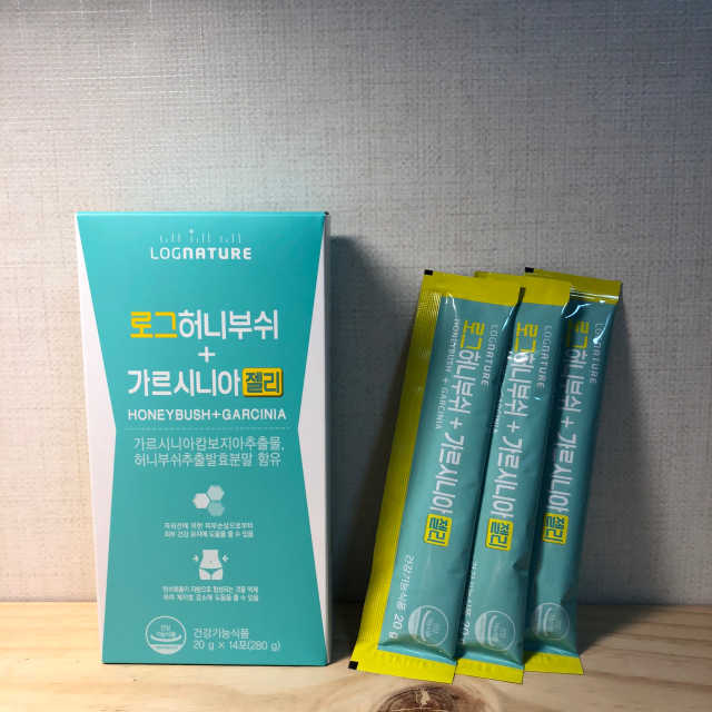 로그 허니부쉬+가르시니아 젤리 리뷰 사진