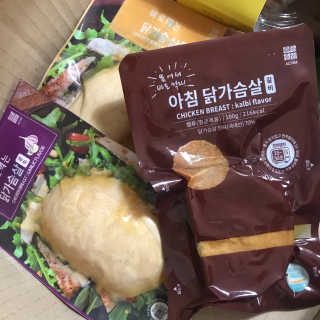 바로 먹는 아침 실온보관 닭가슴살 6종 — 3.5점을 준 리뷰어가 2020년 9월 올린 사용 사진