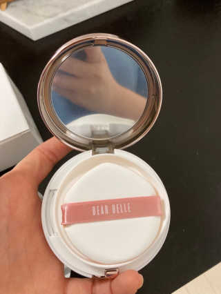 디어벨르 크림쿠션 DEAR BELLE CREAM COUSION — 5점을 준 리뷰어가 2020년 8월 올린 사용 사진