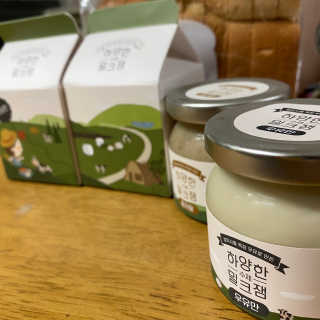 제주 성이시돌목장 하양한 수제밀크잼 베스트 2종 — 5점을 준 리뷰어가 2020년 9월 올린 사용 사진