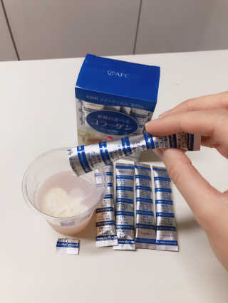 하나마이 100 프로 저분자 피쉬콜라겐 — 5점을 준 리뷰어가 2020년 6월 올린 사용 사진