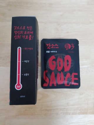 갓소스 만능양념소스 60gx4팩 1,2,3단계샘플러60gx3팩 — 5점을 준 리뷰어가 2020년 6월 올린 사용 사진