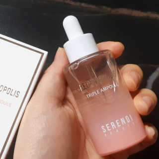 세렌디뷰티 레드 프로폴리스 트리플 앰플 — 5점을 준 리뷰어가 2020년 9월 올린 사용 사진
