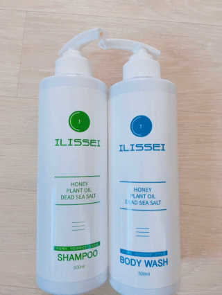 일리세이 허니 샴푸 500ml + 허니 바디워시 500ml 세트 — 5점을 준 리뷰어가 2020년 4월 올린 사용 사진