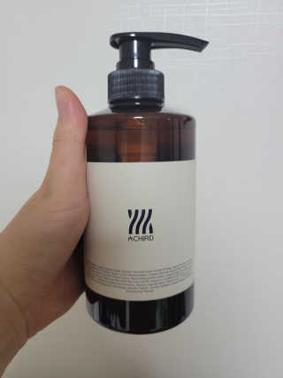 에이처드 유산균 탈모 샴푸 500ml — 5점을 준 리뷰어가 2020년 10월 올린 사용 사진