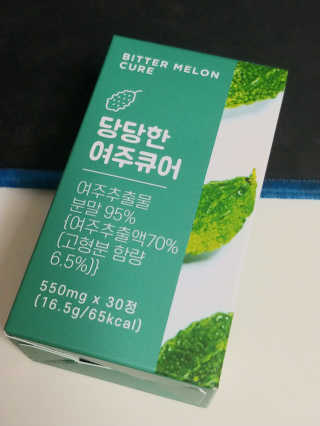 조은약초 국산 당당한 여주큐어 550mg x 30정 x 1박스 — 3점을 준 리뷰어가 2020년 7월 올린 사용 사진