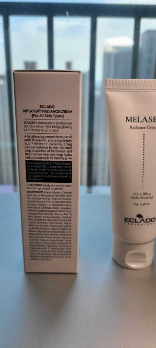 ECLADO 에끌라두 멜라이져 레디언스 크림 — 5점을 준 리뷰어가 2020년 10월 올린 사용 사진