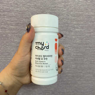 JW중외제약 마이코드 멀티비타민미네랄 포 우먼 — 5점을 준 리뷰어가 2020년 9월 올린 사용 사진
