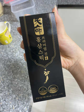 헬스업_천명진프리미엄홍삼스틱_10ml x 30포 — 4.5점을 준 리뷰어가 2020년 9월 올린 사용 사진