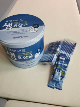 서울약사신협_프로바이오생유산균_2.5G x 100포 — 5점을 준 리뷰어가 2020년 7월 올린 사용 사진