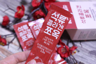 조은약초 석류콜라겐 석류즙 석류쪼옥 젤리 스틱 15포 x 20g — 5점을 준 리뷰어가 2020년 8월 올린 사용 사진