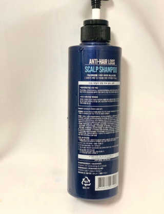 다슈코리아 다슈 데일리 단백질 한방 두피 골드 샴푸 500ml — 4.5점을 준 리뷰어가 2020년 12월 올린 사용 사진