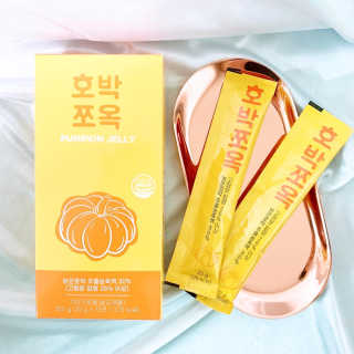 조은약초 국산 늙은 호박즙 호박쪼옥 젤리 20g x 15포 — 5점을 준 리뷰어가 2020년 7월 올린 사용 사진