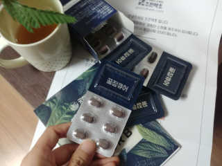 조은약초 꿀잠큐어 제주 감태추출물 감태정 600mg — 5점을 준 리뷰어가 2020년 5월 올린 사용 사진