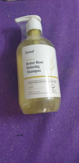 달리프 클로렐라 베러 루트 릴렉싱 샴푸 500ml — 4.5점을 준 리뷰어가 2020년 11월 올린 사용 사진