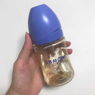 유비맘 PPSU 젖병 노꼭지_200ml_컬러 랜덤 발송 — 5점을 준 리뷰어가 2020년 9월 올린 사용 사진