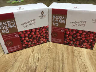 자연에온 몽모랑시 타트체리 착즙 100mL 10개입 2BOX — 3.5점을 준 리뷰어가 2020년 10월 올린 사용 사진