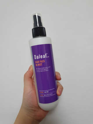 달리프 글램 헤어팩 인미스트 200ml — 5점을 준 리뷰어가 2020년 10월 올린 사용 사진