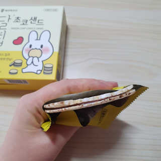 네이처오다 달칩 초코샌드 — 5점을 준 리뷰어가 2020년 6월 올린 사용 사진
