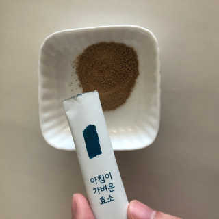 뉴트리셔니스타 아침이 가벼운 효소 — 4점을 준 리뷰어가 2020년 5월 올린 사용 사진