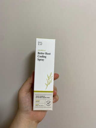 달리프 클로렐라 베러 루트 쿨링 스프레이 100ml — 4.5점을 준 리뷰어가 2020년 8월 올린 사용 사진