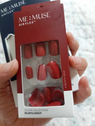 미뮤즈 에어플렉스 네일팁 페디팁 — 5점을 준 리뷰어가 2020년 6월 올린 사용 사진