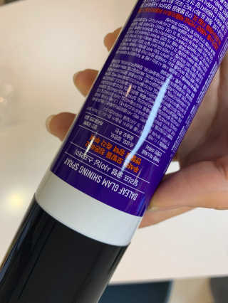달리프 글램 샤이닝 스프레이 150ml — 5점을 준 리뷰어가 2020년 12월 올린 사용 사진