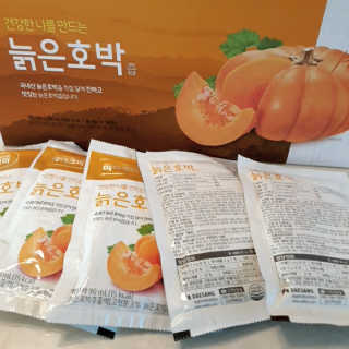 대상웰라이프 메이크미 늙은호박즙 — 5점을 준 리뷰어가 2020년 12월 올린 사용 사진