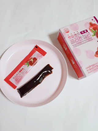 헬스업_쁘띠쁘띠석류콜라겐젤리_20g x 14포 — 4점을 준 리뷰어가 2020년 11월 올린 사용 사진