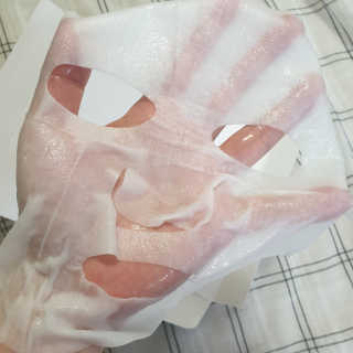 바이오믹 BIOMEEK SENSIMETIC SOOTHING MASK.S — 5점을 준 리뷰어가 2020년 6월 올린 사용 사진