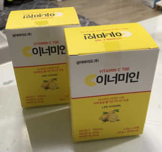 이너미인 VITAMIN-C 700 — 5점을 준 리뷰어가 2020년 9월 올린 사용 사진