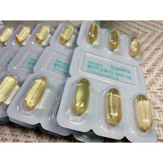 JW중외제약 마이코드 알티지 오메가3 1000 mg — 4점을 준 리뷰어가 2020년 7월 올린 사용 사진