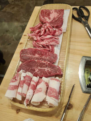 [마켓정 정육식당] 4만원 이용권 — 4점을 준 리뷰어가 2020년 11월 올린 사용 사진