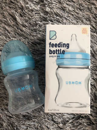 유비맘 신생아젖병 120ml 트리플팩_ 젖꼭지 포함 — 5점을 준 리뷰어가 2020년 6월 올린 사용 사진