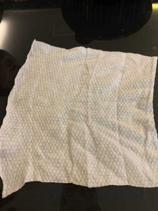 오브맘 밤 프리미엄 엠보싱 물티슈 70매 10개입 — 5점을 준 리뷰어가 2020년 12월 올린 사용 사진