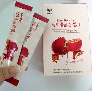 365더건강 에버뷰티 석류콜라겐 젤리 — 4점을 준 리뷰어가 2020년 7월 올린 사용 사진