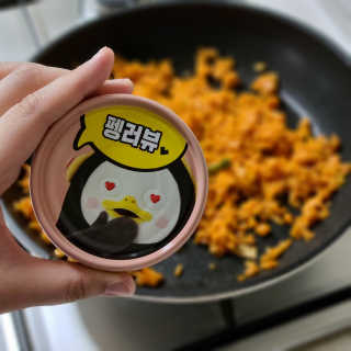 동원참치 펭수참치 — 5점을 준 리뷰어가 2020년 6월 올린 사용 사진