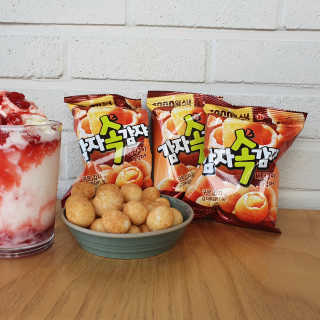 감자속감자 버터구이 알감자맛 16봉지 — 5점을 준 리뷰어가 2020년 6월 올린 사용 사진