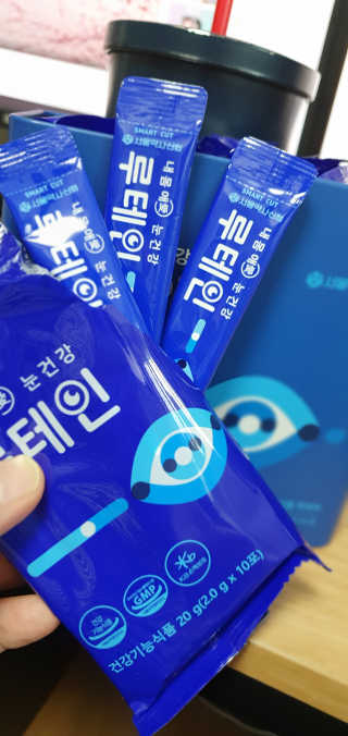 서울약사신협_내몸애눈건강루테인_2g x 50포 — 5점을 준 리뷰어가 2020년 5월 올린 사용 사진