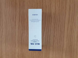[룰루앤코] 블루톡 톤업 광채 크림 — 5점을 준 리뷰어가 2020년 4월 올린 사용 사진
