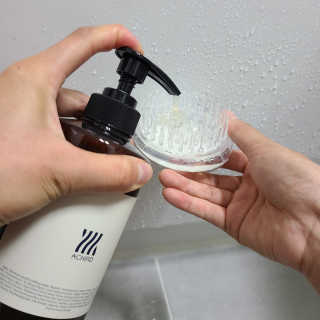 에이처드 유산균 탈모 샴푸 500ml — 4점을 준 리뷰어가 2020년 9월 올린 사용 사진