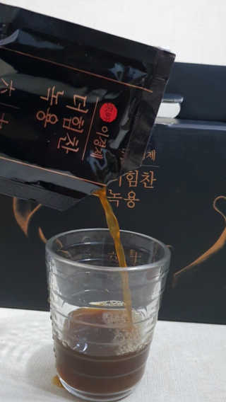 [시즌6] 이경제 더힘찬녹용 1개월분 — 5점을 준 리뷰어가 2020년 5월 올린 사용 사진