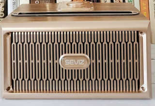 SEVIZ RETRO20W 레트로 블루투스 스피커 — 5점을 준 리뷰어가 2020년 9월 올린 사용 사진