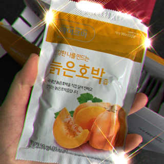 대상웰라이프 메이크미 늙은호박즙 — 5점을 준 리뷰어가 2020년 12월 올린 사용 사진